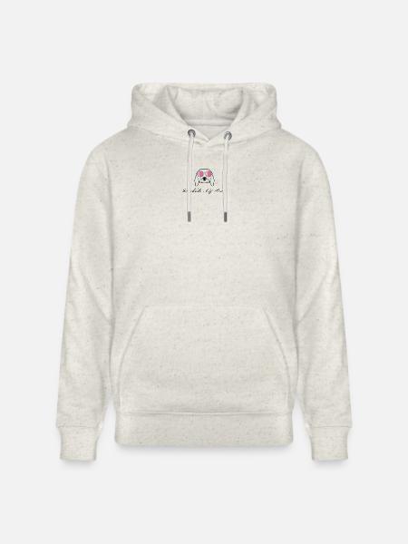 SCRiBBLE OF MiNE "7 Days Edition" - Stanley/Stella Unisex Bio-Hoodie CRUISER - Beige meliert