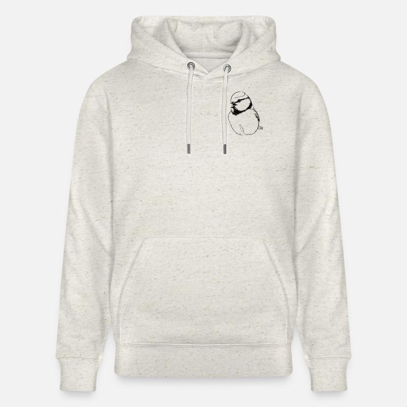 Bleu - Sweat à capuche bio CRUISER Stanley/Stella Unisexe - beige chiné
