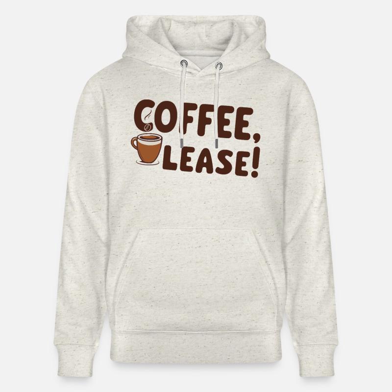 Café s’il vous plaît - Sweat à capuche bio CRUISER Stanley/Stella Unisexe - beige chiné