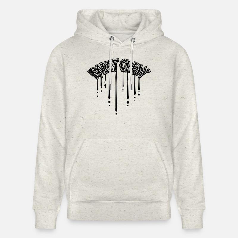 Équipe de graffiti Party - Sweat à capuche bio CRUISER Stanley/Stella Unisexe - beige chiné