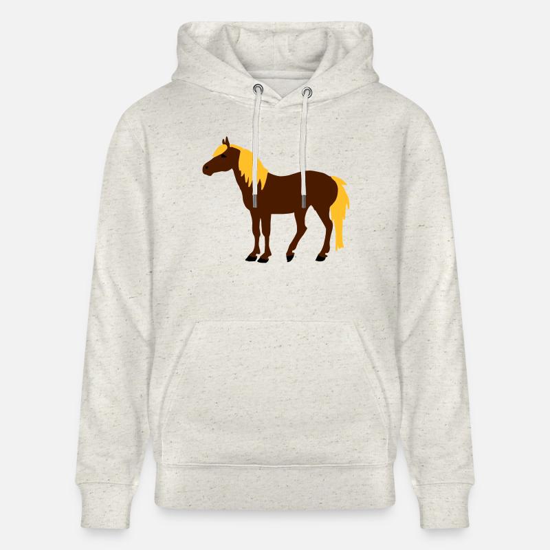 Haflinger - Sweat à capuche bio CRUISER Stanley/Stella Unisexe - beige chiné