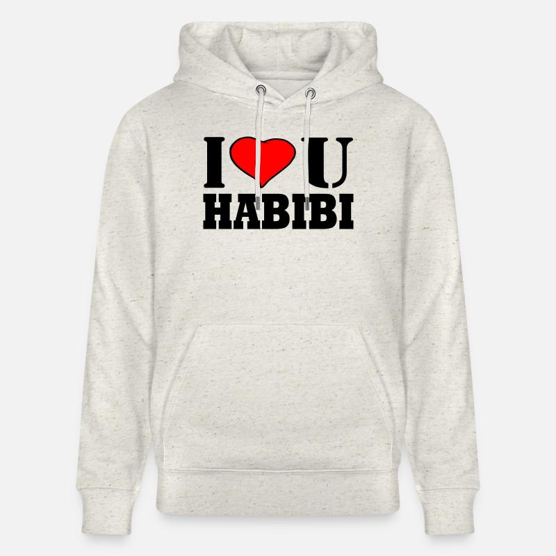 HABIBI - Sweat à capuche bio CRUISER Stanley/Stella Unisexe - beige chiné