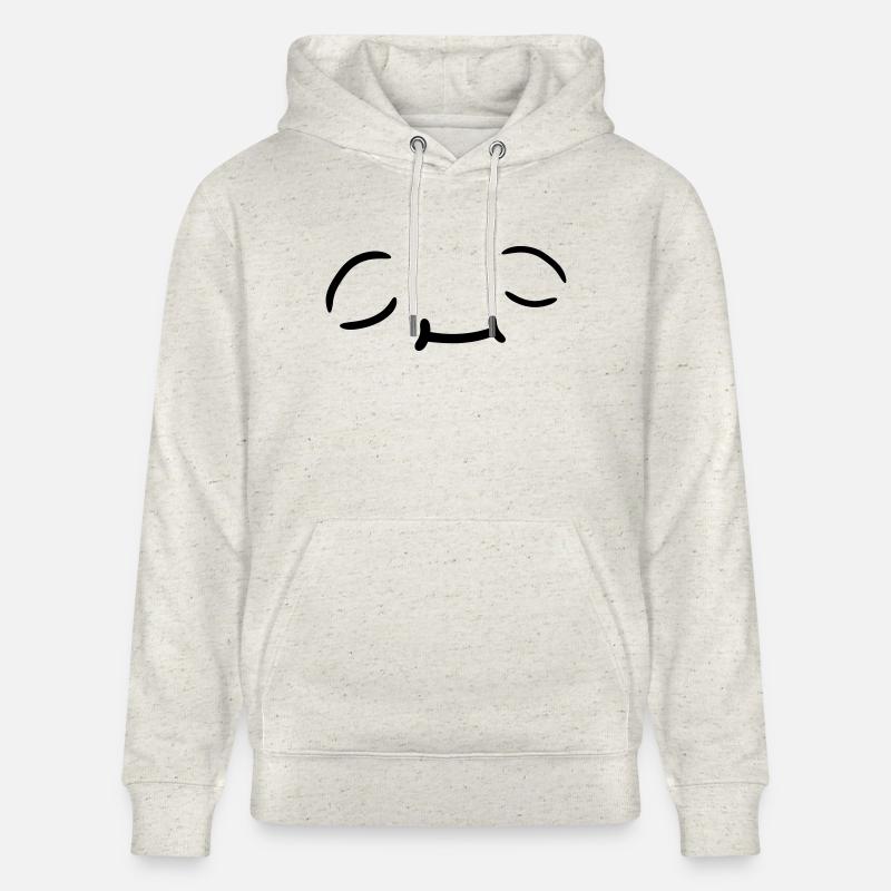 Conception de visage détendue - Sweat à capuche bio CRUISER Stanley/Stella Unisexe - beige chiné