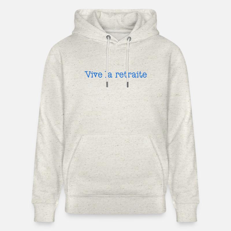 RETRAITE. RETRAITE. RETRAITEE. RETRAITE - Sweat à capuche bio CRUISER Stanley/Stella Unisexe - beige chiné