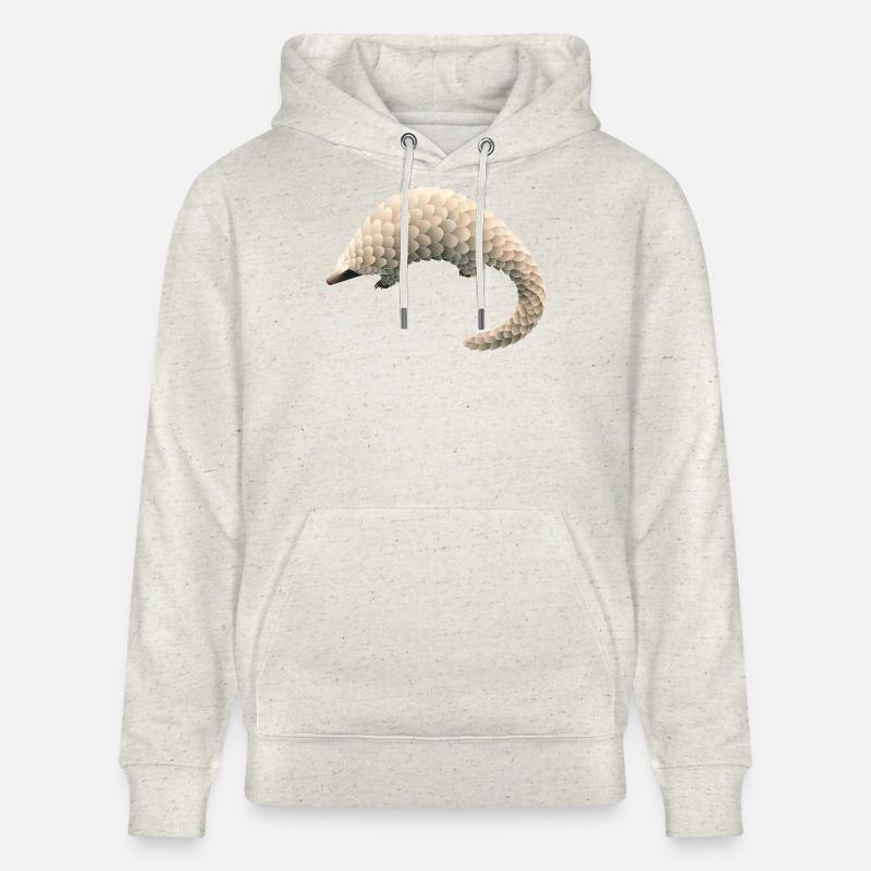 Pangolin - Sweat à capuche bio CRUISER Stanley/Stella Unisexe - beige chiné