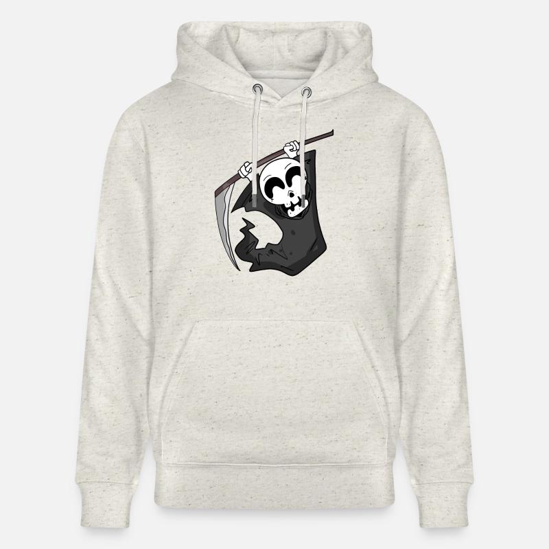 Grim Reaper est ravi - Sweat à capuche bio CRUISER Stanley/Stella Unisexe - beige chiné
