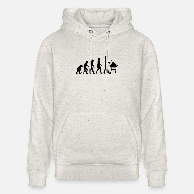 Grillen Evolution - Stanley/Stella Unisex Bio-Hoodie CRUISER  - Beige meliert