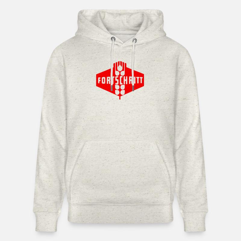 progrès - Sweat à capuche bio CRUISER Stanley/Stella Unisexe - beige chiné