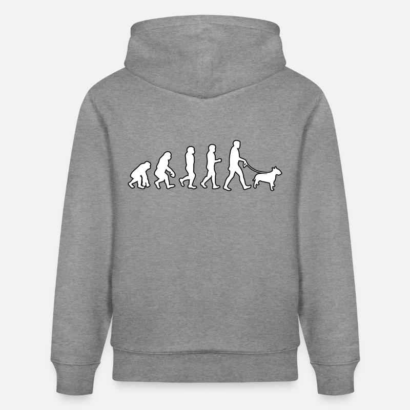 EVOLUTION Labrador - Sweat à capuche bio CRUISER Stanley/Stella Unisexe - gris clair marbré