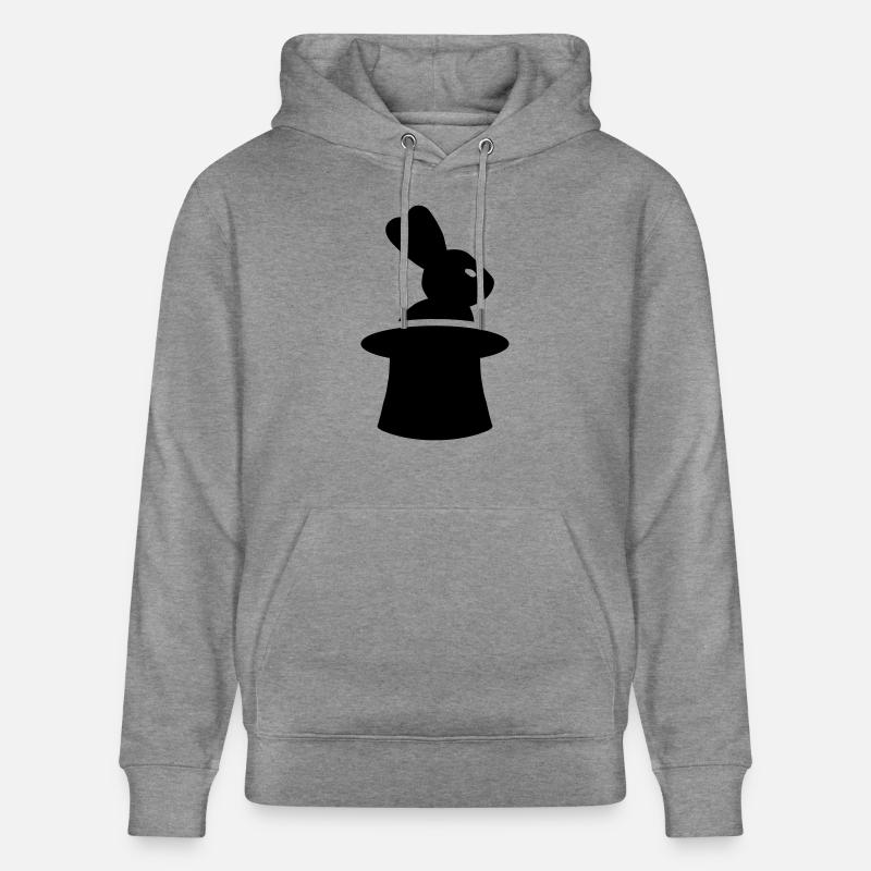 Zauberer - Stanley/Stella Unisex Bio-Hoodie CRUISER - Hellgrau marmoriert