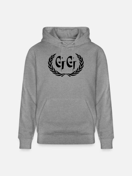 gg - Sweat à capuche bio CRUISER Stanley/Stella Unisexe - gris clair marbré