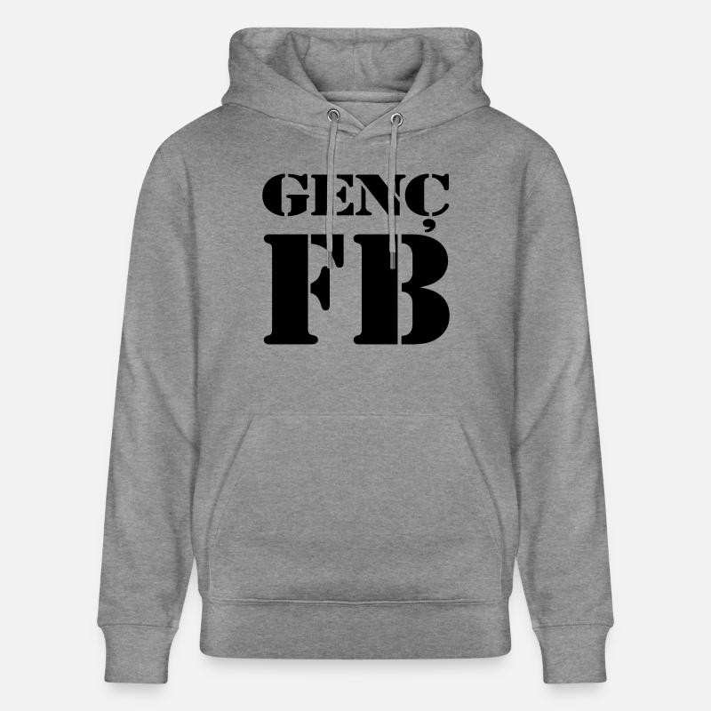 Genc FB - 2 - Sweat à capuche bio CRUISER Stanley/Stella Unisexe - gris clair marbré
