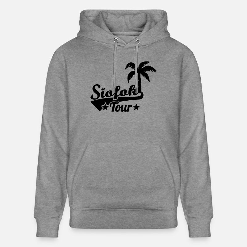 Siofok - Sweat à capuche bio CRUISER Stanley/Stella Unisexe - gris clair marbré