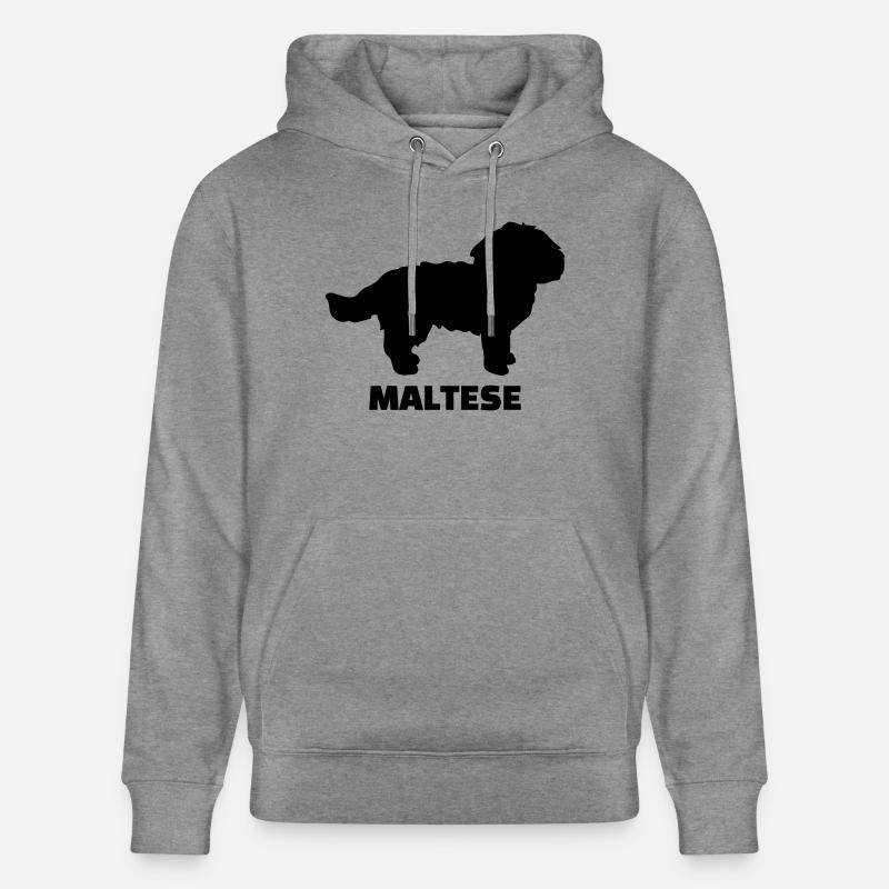 Bichon - Sweat à capuche bio CRUISER Stanley/Stella Unisexe - gris clair marbré