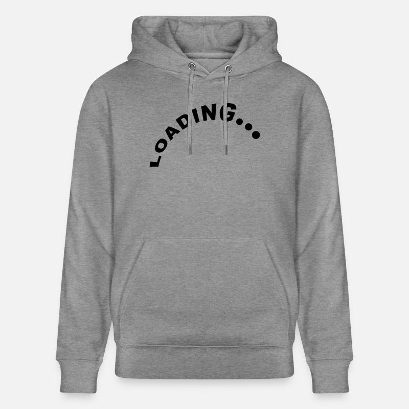 Loading Design - Sweat à capuche bio CRUISER Stanley/Stella Unisexe - gris clair marbré