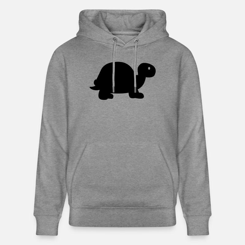 Tortue - Sweat à capuche bio CRUISER Stanley/Stella Unisexe - gris clair marbré