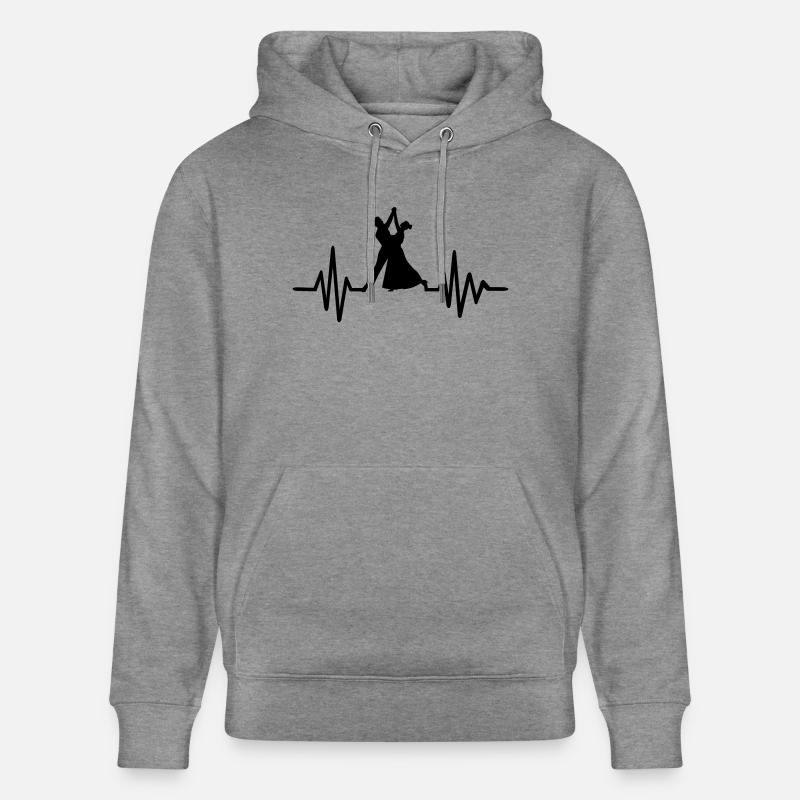Danser - Sweat à capuche bio CRUISER Stanley/Stella Unisexe - gris clair marbré