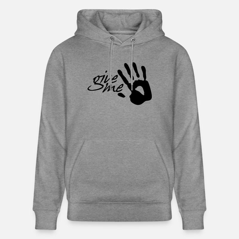 donnez-moi cinq - Sweat à capuche bio CRUISER Stanley/Stella Unisexe - gris clair marbré