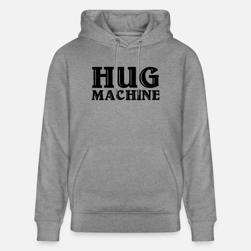 Hug Machine - Sweat à capuche bio CRUISER Stanley/Stella Unisexe - gris clair marbré