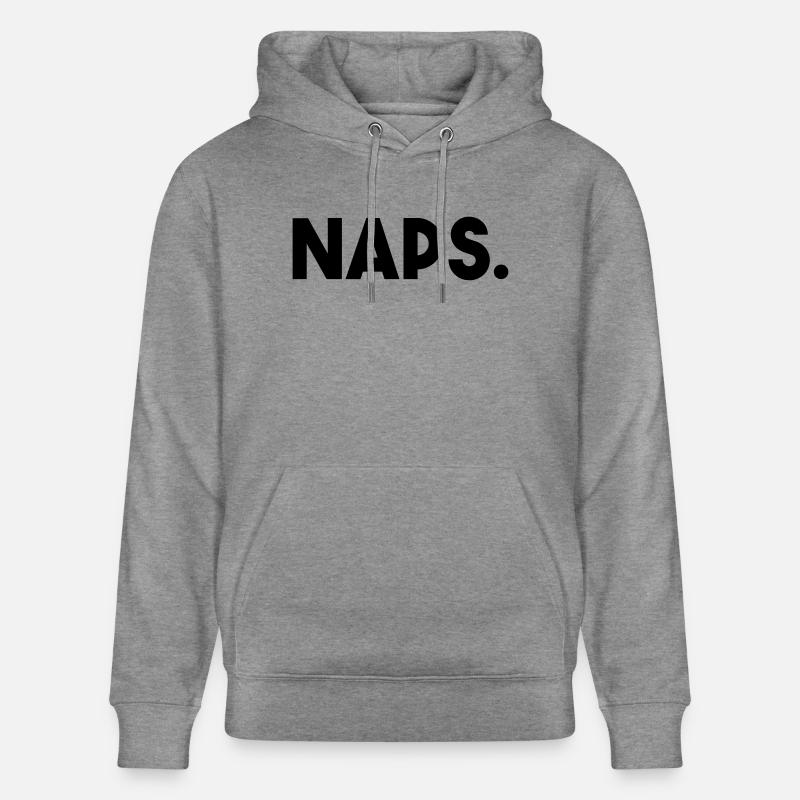 Naps - Sweat à capuche bio CRUISER Stanley/Stella Unisexe - gris clair marbré