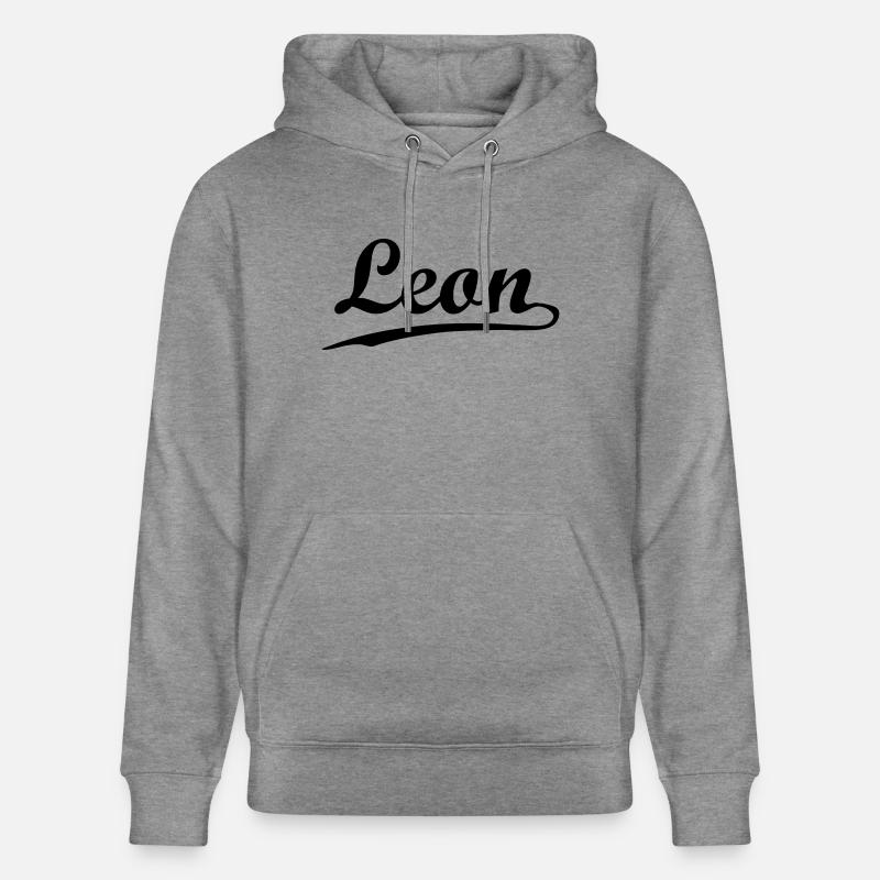 leon - Sweat à capuche bio CRUISER Stanley/Stella Unisexe - gris clair marbré