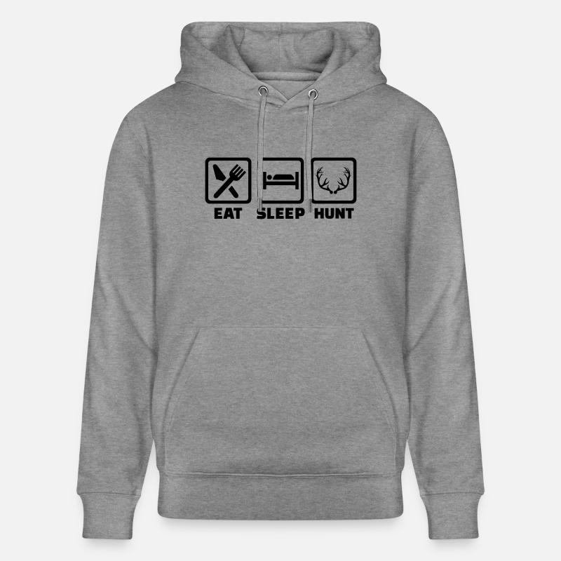 Chasseur - Sweat à capuche bio CRUISER Stanley/Stella Unisexe - gris clair marbré