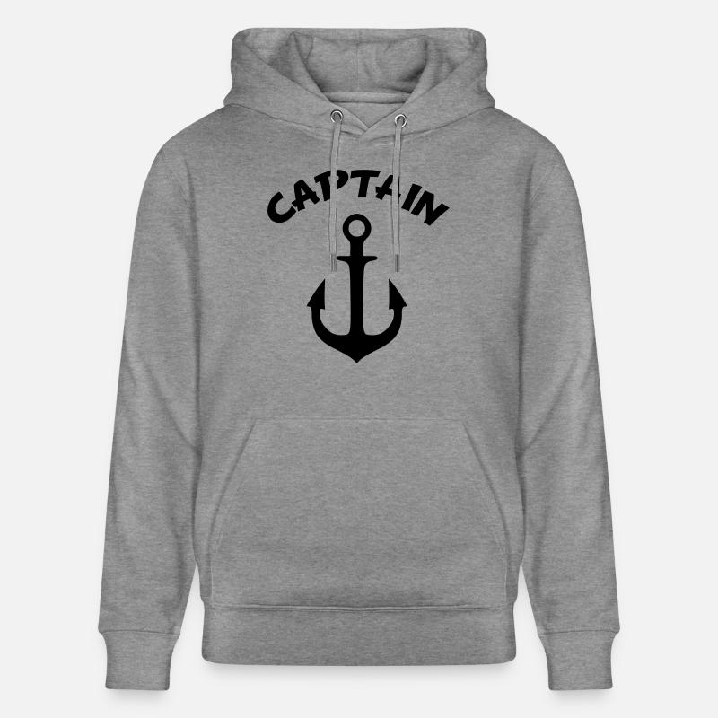 anker - Sweat à capuche bio CRUISER Stanley/Stella Unisexe - gris clair marbré