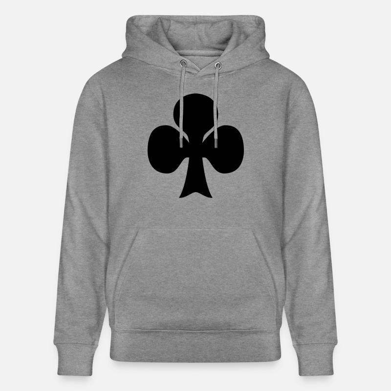 trèfle - Sweat à capuche bio CRUISER Stanley/Stella Unisexe - gris clair marbré