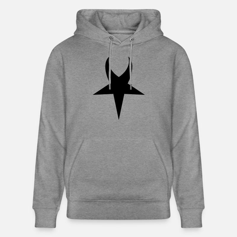 devil - Sweat à capuche bio CRUISER Stanley/Stella Unisexe - gris clair marbré