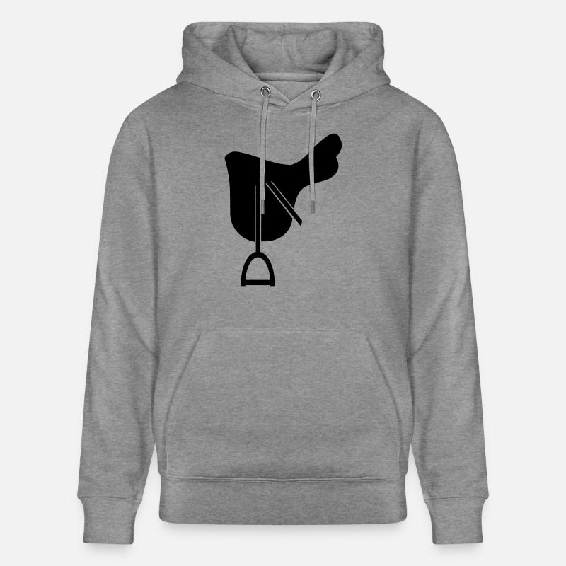 Sattel - Sweat à capuche bio CRUISER Stanley/Stella Unisexe - gris clair marbré