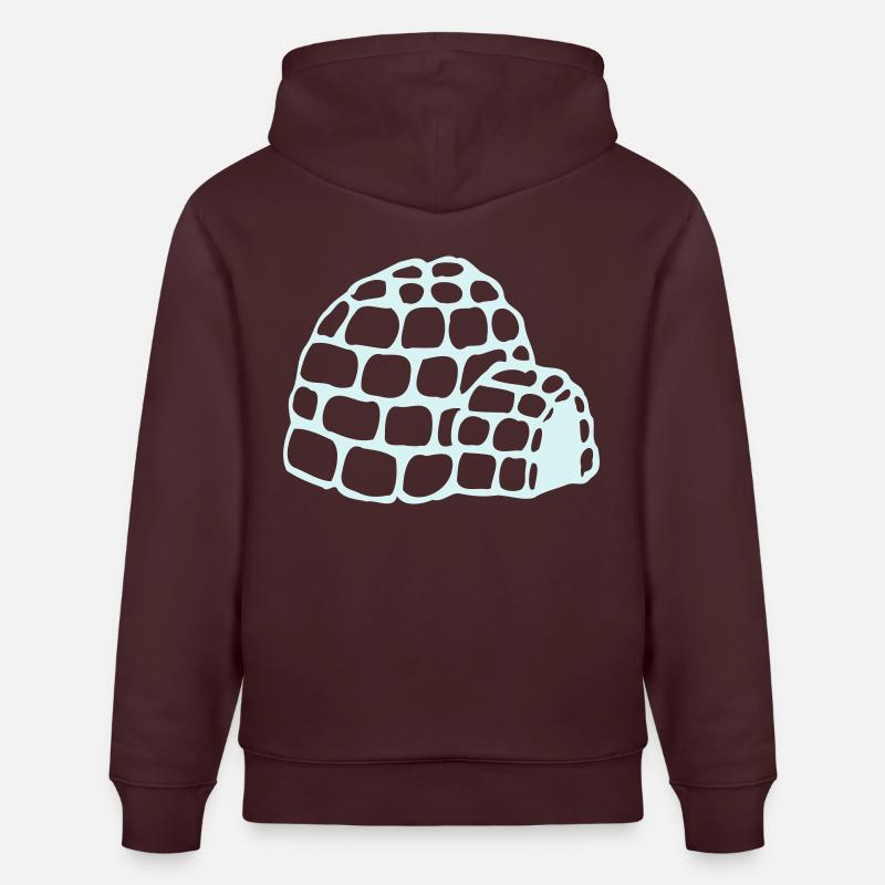 Iglu - Stanley/Stella Unisex Bio-Hoodie CRUISER  - Maroon