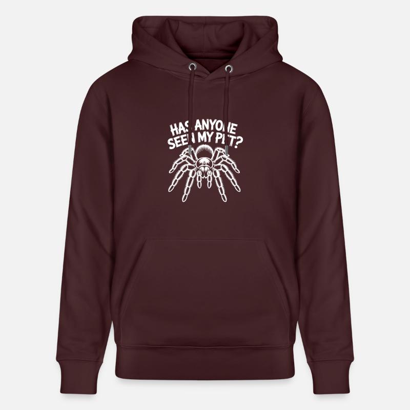 Tarentule Tarentule Dicton Drôle - Sweat à capuche bio CRUISER Stanley/Stella Unisexe - maroon