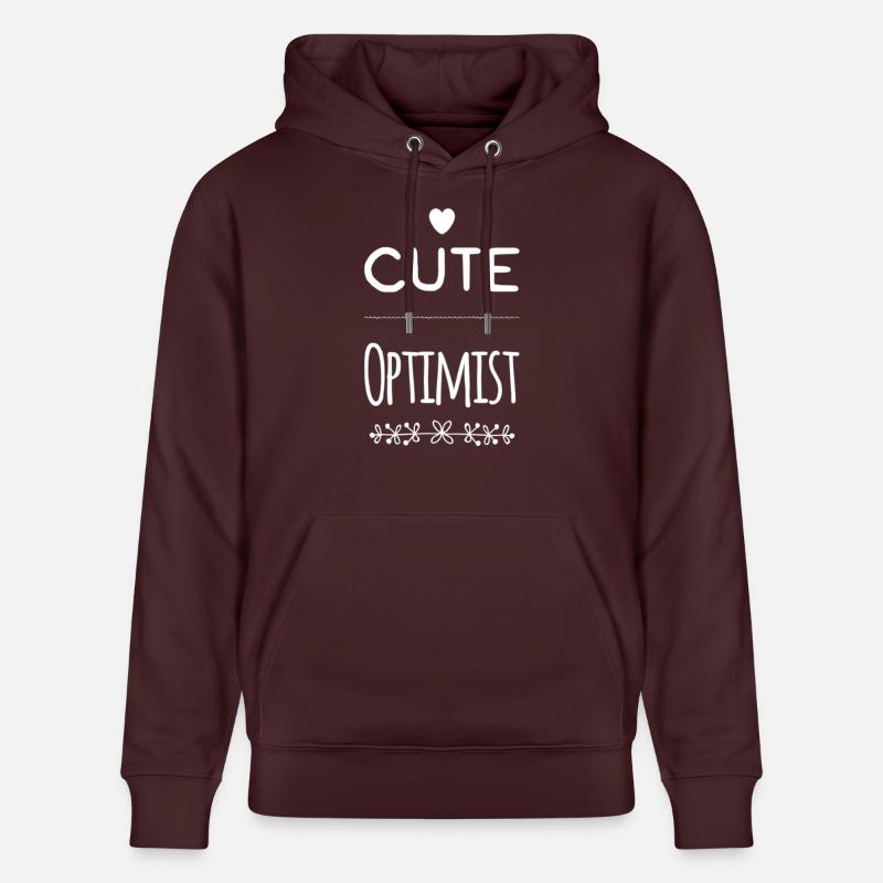 Dictons de bébé - BÉBÉ - Sweat à capuche bio CRUISER Stanley/Stella Unisexe - maroon