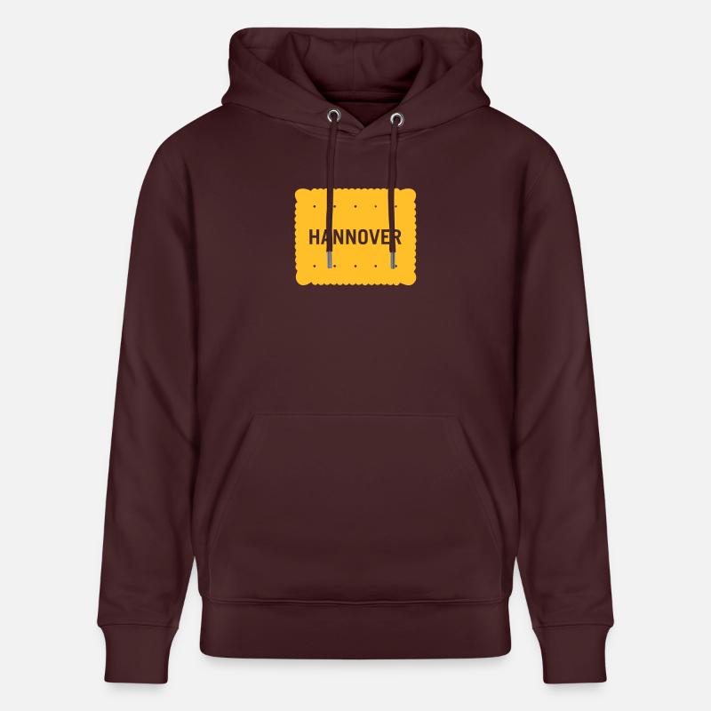 biscuits Hanovre - Sweat à capuche bio CRUISER Stanley/Stella Unisexe - maroon