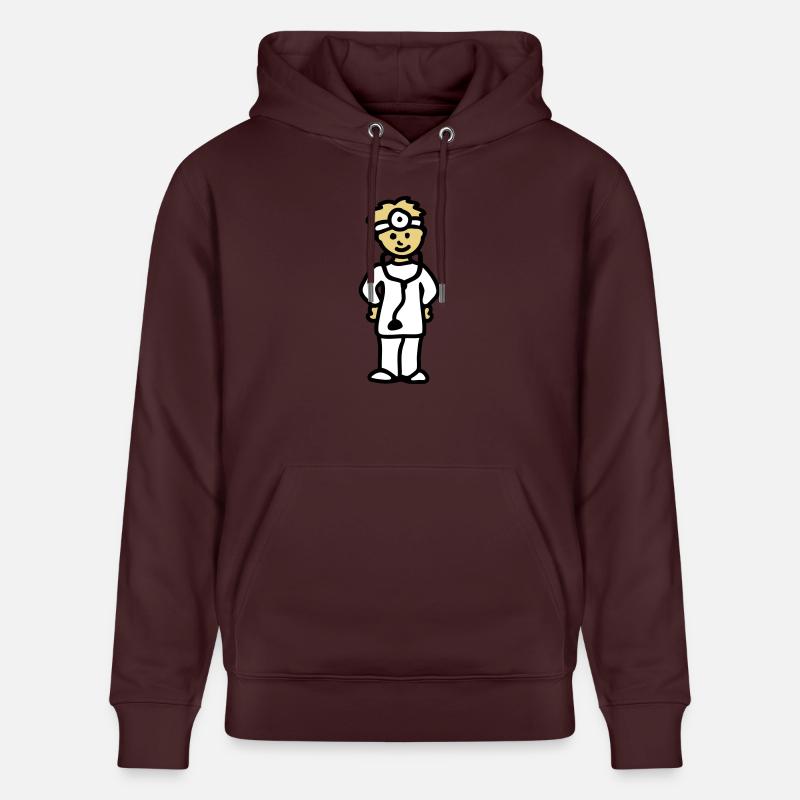 Docteur: 3 - Sweat à capuche bio CRUISER Stanley/Stella Unisexe - maroon