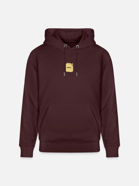 Safttüte, Juice - Stanley/Stella Unisex Bio-Hoodie CRUISER - Maroon