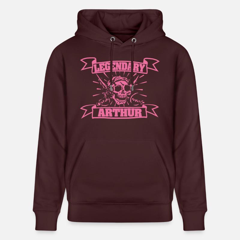 Carnaval Arthur - Sweat à capuche bio CRUISER Stanley/Stella Unisexe - maroon