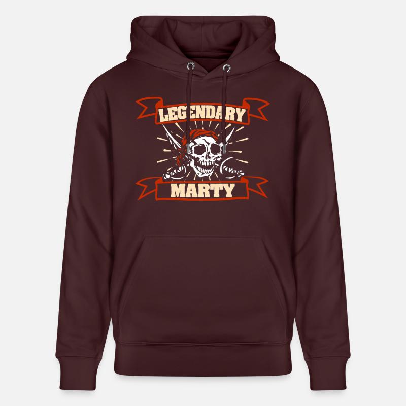 Cadeau pour Marty - Sweat à capuche bio CRUISER Stanley/Stella Unisexe - maroon