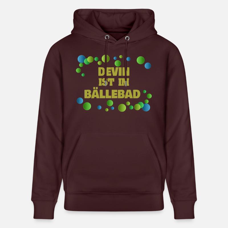 Devin - Sweat à capuche bio CRUISER Stanley/Stella Unisexe - maroon