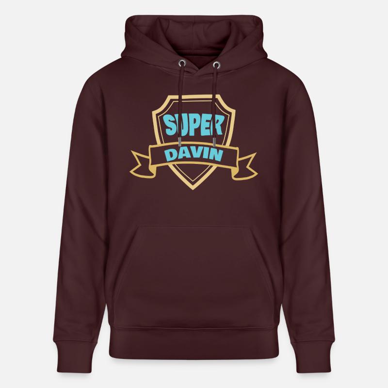 Cadeau pour Davin - Sweat à capuche bio CRUISER Stanley/Stella Unisexe - maroon