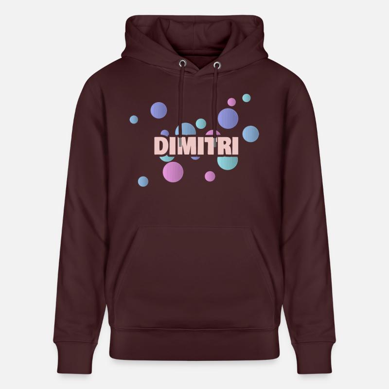 Dimitri Dimitri - Sweat à capuche bio CRUISER Stanley/Stella Unisexe - maroon