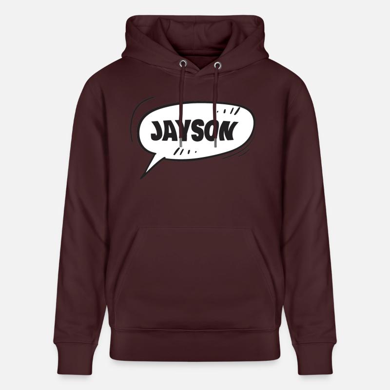Jayson Jayson - Sweat à capuche bio CRUISER Stanley/Stella Unisexe - maroon