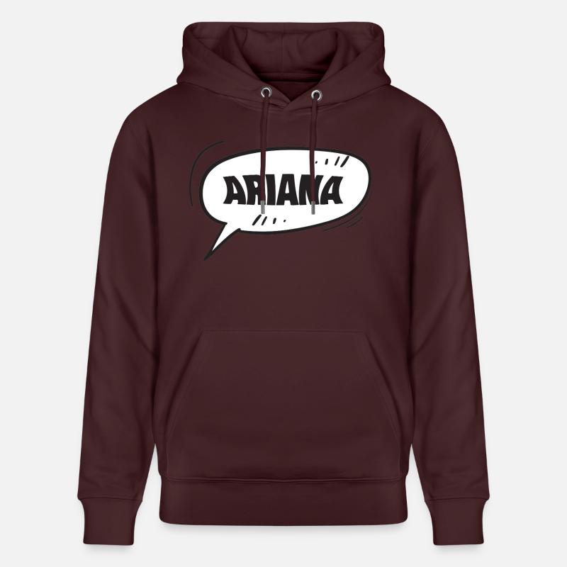 Ariana - Sweat à capuche bio CRUISER Stanley/Stella Unisexe - maroon