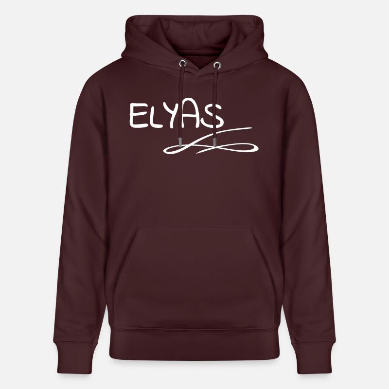 Elyas - Sweat à capuche bio CRUISER Stanley/Stella Unisexe - maroon