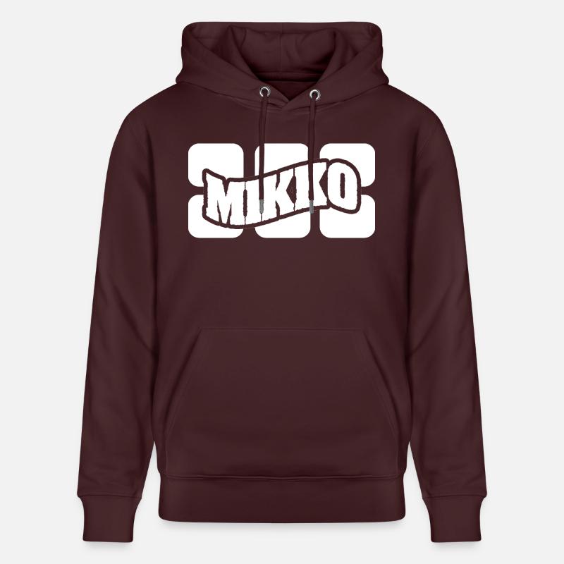 Mikko comme nom - Sweat à capuche bio CRUISER Stanley/Stella Unisexe - maroon