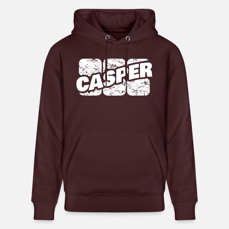 Casper - Sweat à capuche bio CRUISER Stanley/Stella Unisexe - maroon