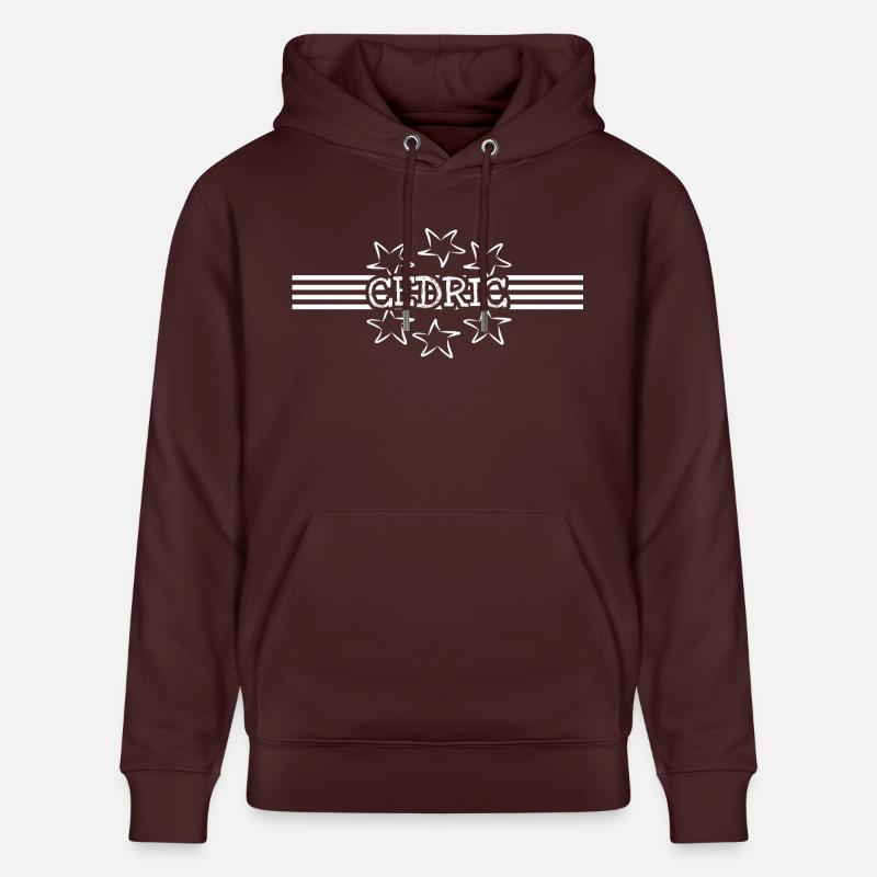 Cédric en tant que star - Sweat à capuche bio CRUISER Stanley/Stella Unisexe - maroon