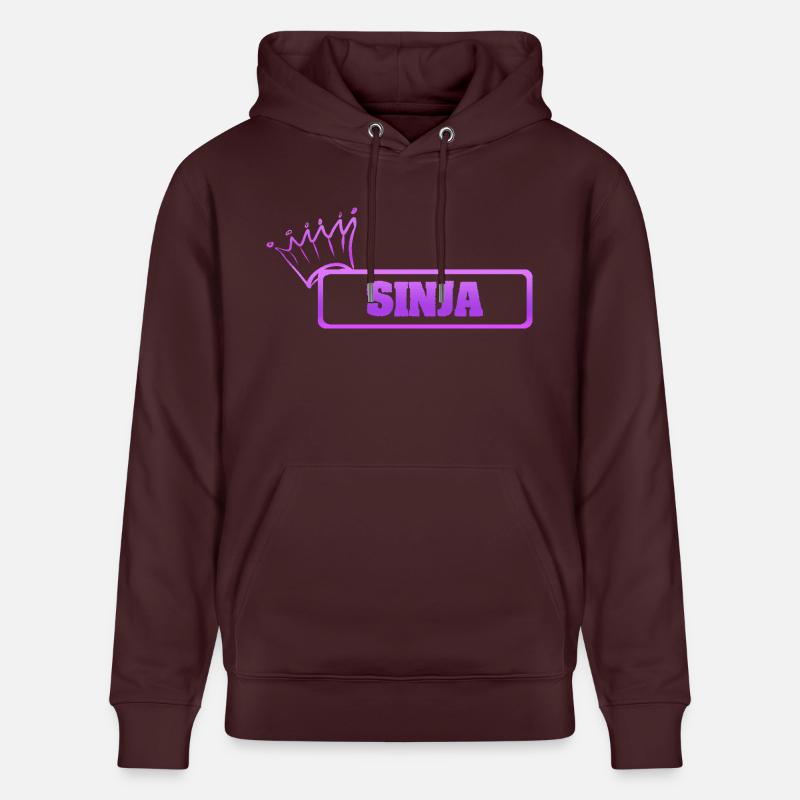 Sinja - Sweat à capuche bio CRUISER Stanley/Stella Unisexe - maroon