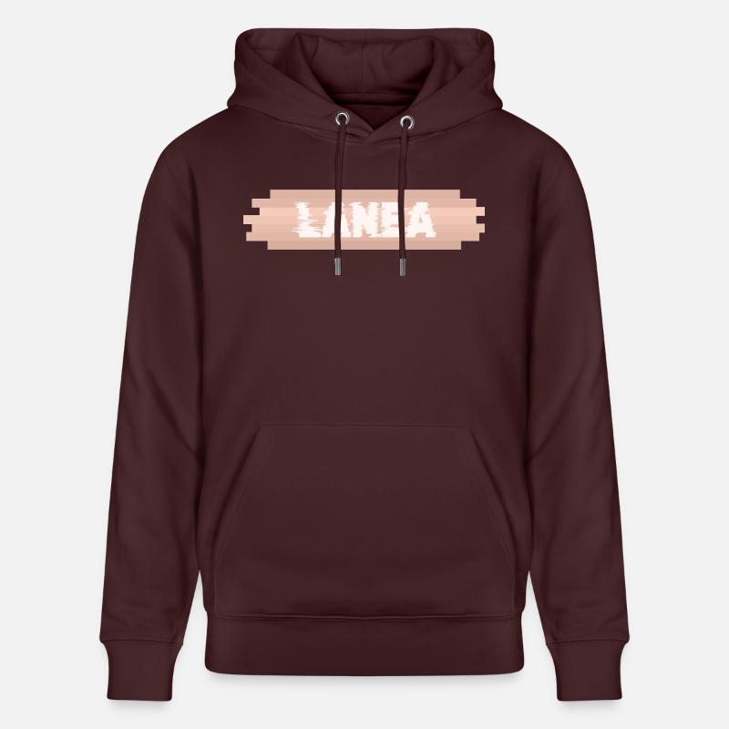 Lanea comme prénom - Sweat à capuche bio CRUISER Stanley/Stella Unisexe - maroon