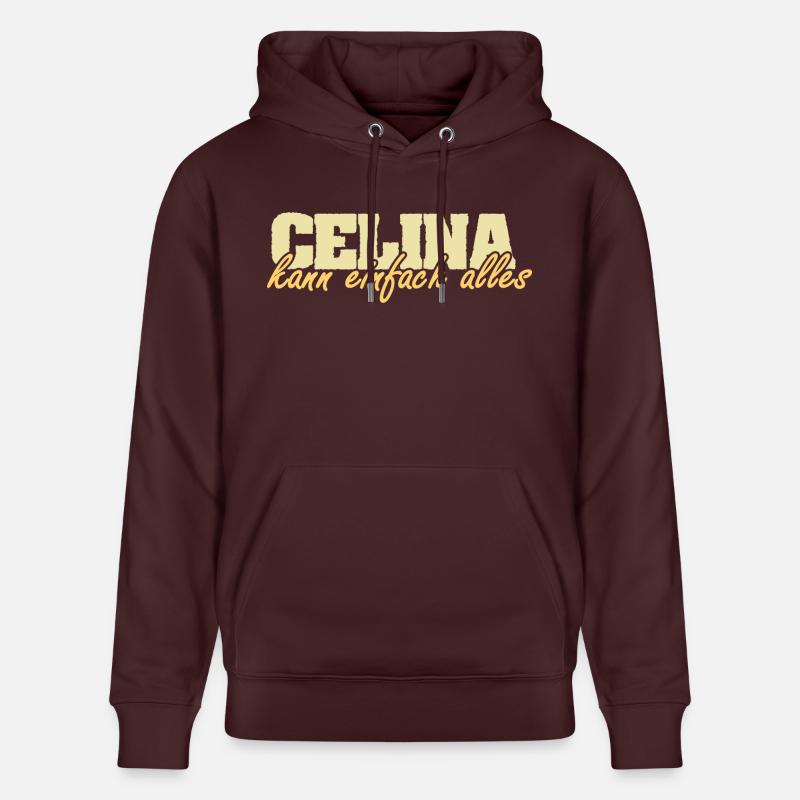 Celina - Sweat à capuche bio CRUISER Stanley/Stella Unisexe - maroon